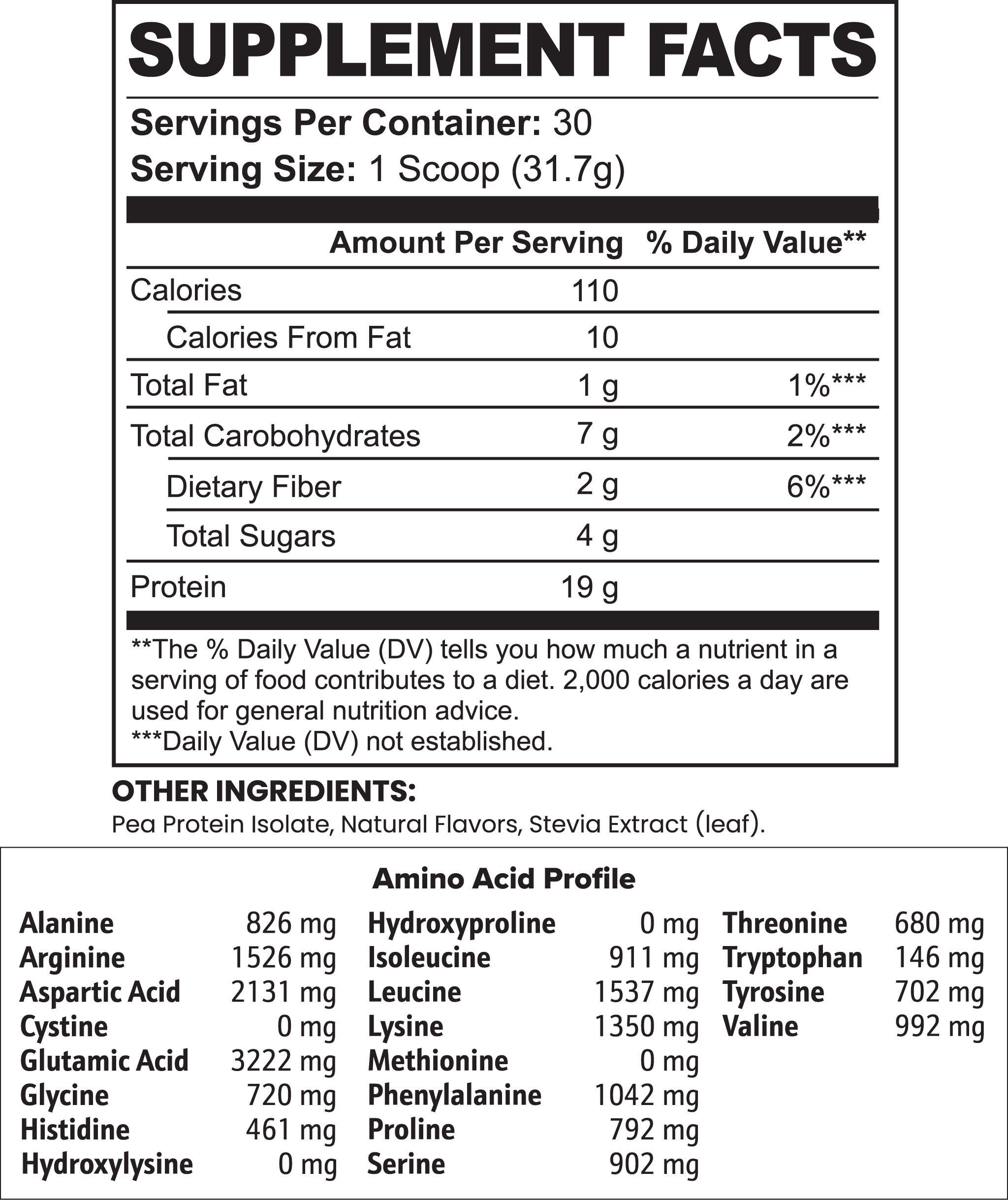 Vegan Protein Powder (Chocolate)