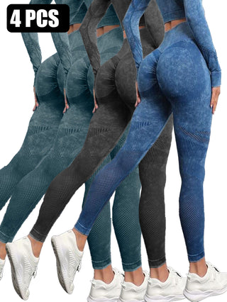 4PACK Active Yoga Pants Women