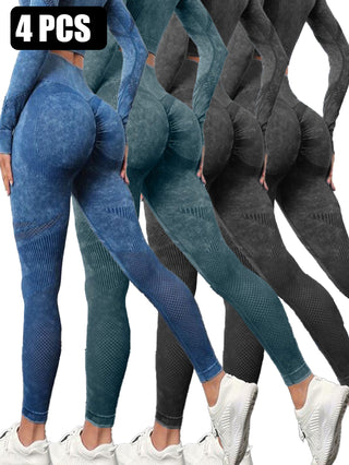 4PACK Active Yoga Pants Women